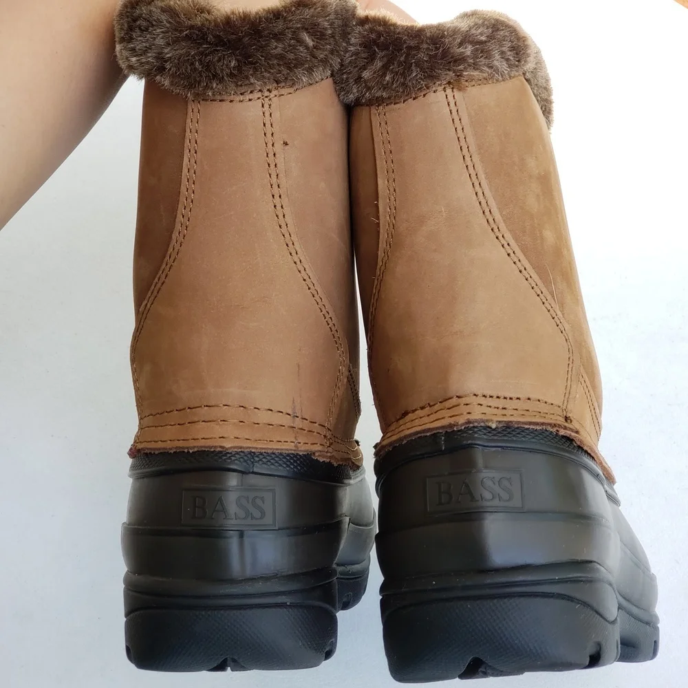Bass Women's Winter Snow Boots Size 6M